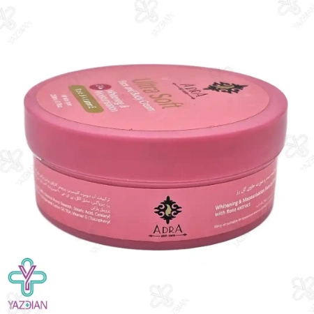 کرم مرطوب کننده گل رز آدرا قوطی - 200 میلی لیتر	