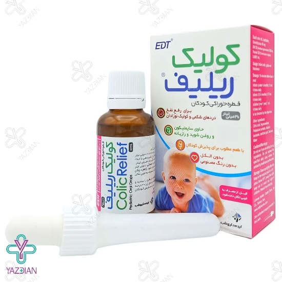 قطره ضد نفخ کولیک ریلیف ایده دارو طب - 30 میلی لیتر	