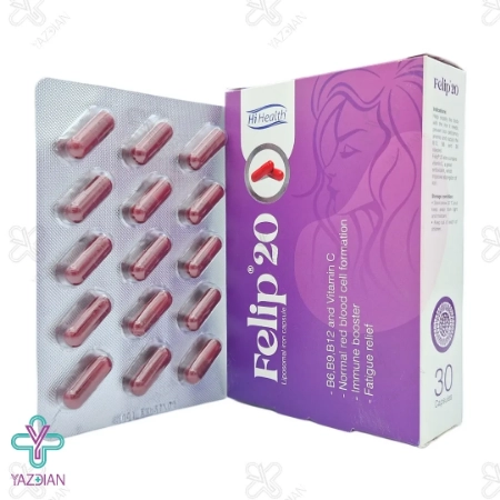 کپسول آهن فلیپ 20 های هلث - 30 عددی