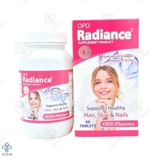 قرص کلاژن رادیانس او پی دی فارما - 60 عددی	