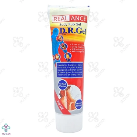 ژل موضعی عضلات و مفاصل مدل R.Gel ریلنس - 100 گرم