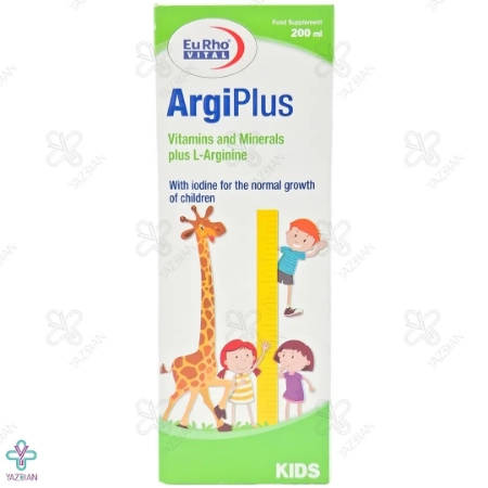شربت تقویت رشد کودکان آرژی پلاس یوروویتال - 200 میلی لیتر 