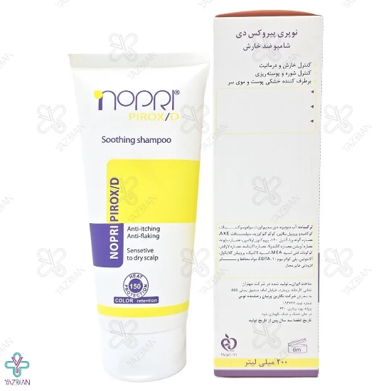 شامپو ضد شوره موی خشک و رنگ شده نوپری پیروکس دی نوپریت - 200 میلی لیتر