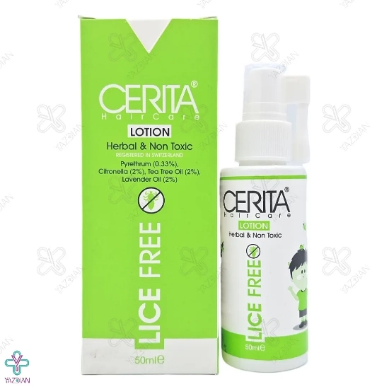 لوسیون ضد شپش لایس فری سریتا - 50 میلی لیتر 