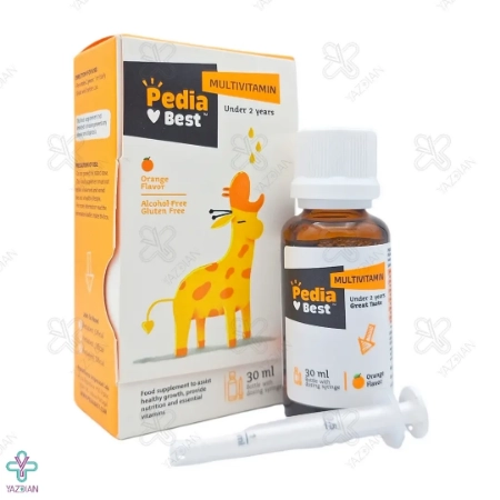 قطره مولتی ویتامین پدیابست پرتقالی - 30 میلی لیتر