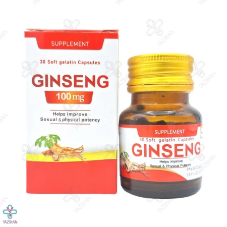 کپسول تقویتی جینسینگ 100 دانا - 30 عددی