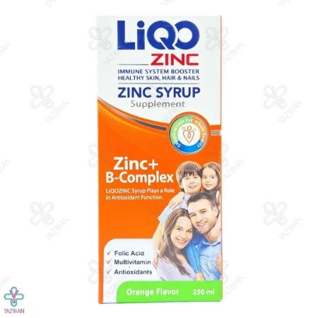 شربت زینک ب کمپلکس لیکو زینک ابیان فارمد - 250 میلی لیتر
