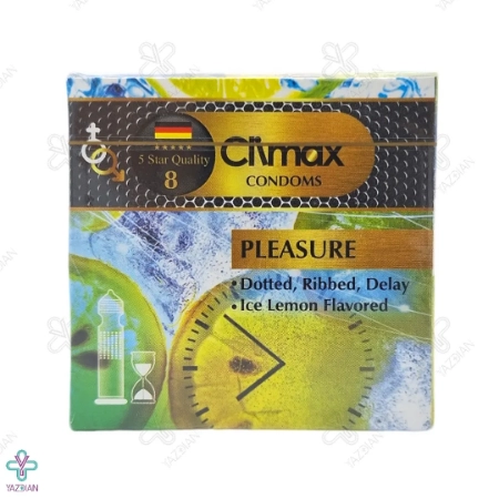 کاندوم خاردار تاخیری با رایحه لیمو کلایمکس - 3 عددی
