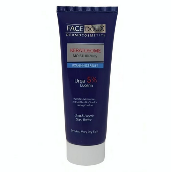 کرم مرطوب کننده و نرم کننده اوسرین اوره 5% کراتوزوم فیس دوکس - 75 میلی لیتر