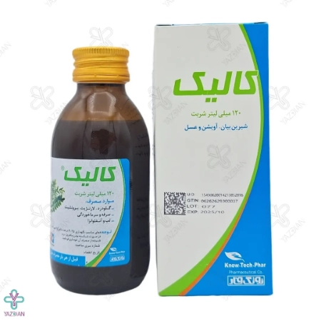 شربت ضد سرفه کالیک نوتک فار - 120 میلی لیتر