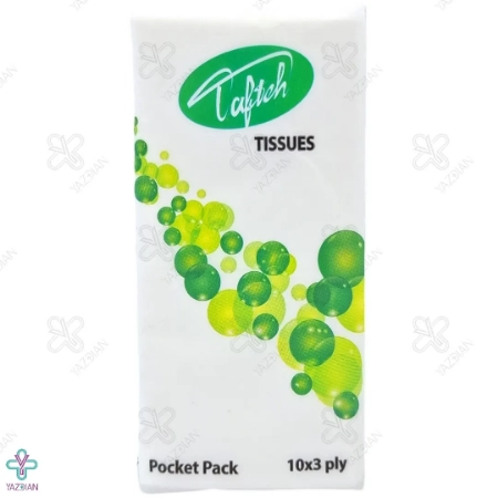 دستمال کاغذی جیبی تافته - 10 برگ