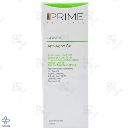 ژل ضد جوش پریم مناسب پوست های چرب و آکنه دار - 30 میلی لیتر
