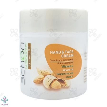  کرم نرم کننده دست و صورت کاسه ای بادام شون - 150 میلی گرم