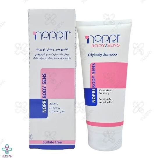 شامپو بدن روغنی بادی سنس نوپریت - 200 میلی لیتر