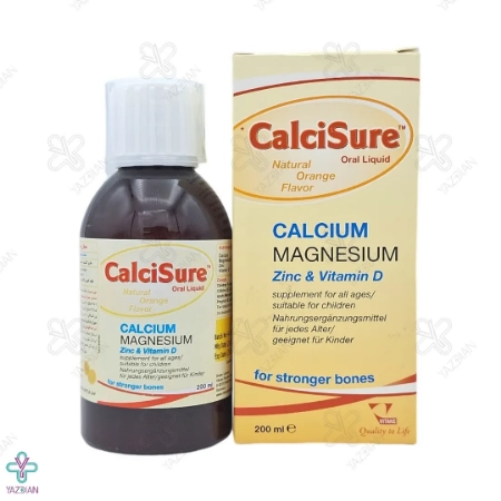 شربت کلسیم منیزیم زینک کلسی شور ویتان - 200 میلی لیتر