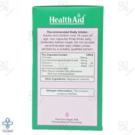 کپسول کاهش وزن چیتوسان هلث اید - 90 عددی