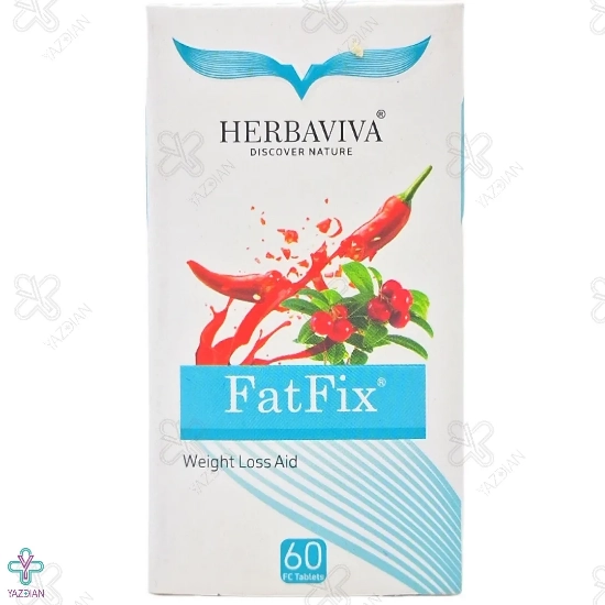 قرص کاهش وزن فت فیکس هرباویوا - 60 عددی