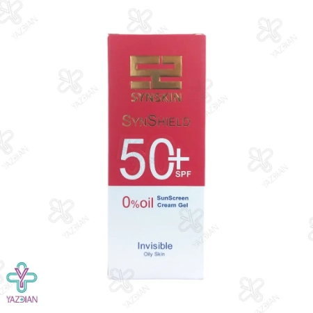 ژل کرم ضد آفتاب فاقد چربی SPF50 ساین اسکین - بی رنگ	