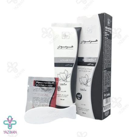 کرم موبر بدن آقایان هرمودر حاوی آلوئه ورا - 100 گرم