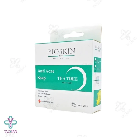 صابون آنتی آکنه لیمو و درخت چای بایو اسکین پلاس - 100 گرم