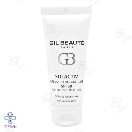 کرم ضد آفتاب SPF 50 قوی ژیل بوته مناسب پوست خشک و نرمال - بی رنگ