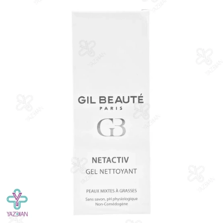 ژل شستشوی صورت چرب و مختلط ژیل بوته مدل نت اکتیو - 150 میلی لیتر