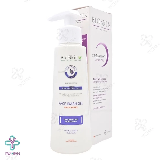 ژل شستشوی صورت شفاف و روشن کننده بایو اسکین پلاس - 200 میلی لیتر 