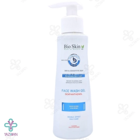 ژل شستشوی صورت خشک و حساس بایو اسکین پلاس - 200 میلی لیتر