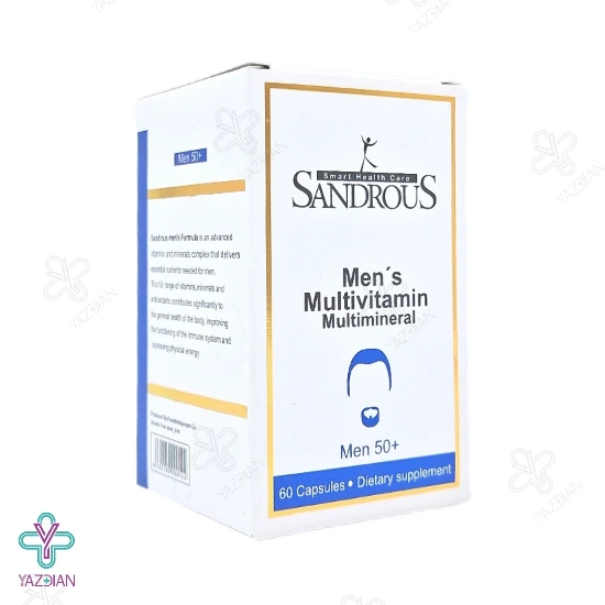 قرص مولتی مینرال آقایان بالای 50 سال سندروس - 60 عددی
