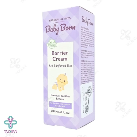 کرم سوختگی پای کودک بیبی برن مدل Barrier - حجم 50 میلی لیتر