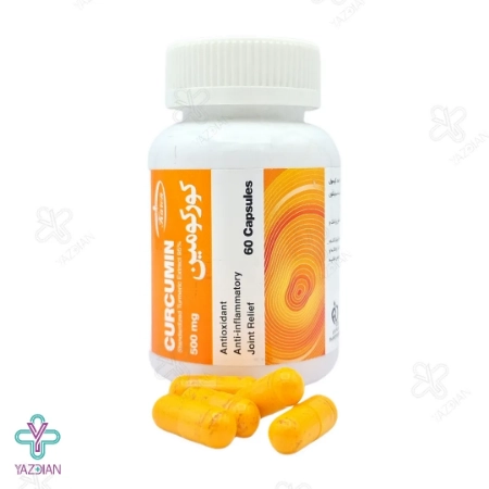 کپسول کورکومین 500 میلی گرم کارن - 60 عددی