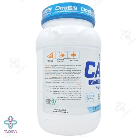 پودر کربو انرژی پروداکشن دوبیس (فروتی) - 2000 گرم