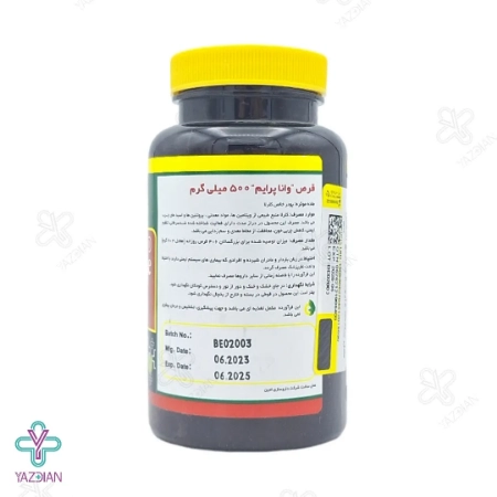 قرص جلبک کلرلا وانا پرایم 500 میلی گرم نورم لایف - 60 عددی	