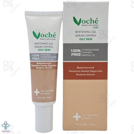 ژل روشن کننده و ضد لک پوست چرب و آکنه ای ( Voche ) وچه - 30 میلی لیتر
