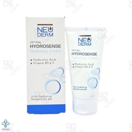 کرم مرطوب کننده پوست معمولی و خشک اپتیمال هیدروسنس نئودرم - 50 میلی لیتر 