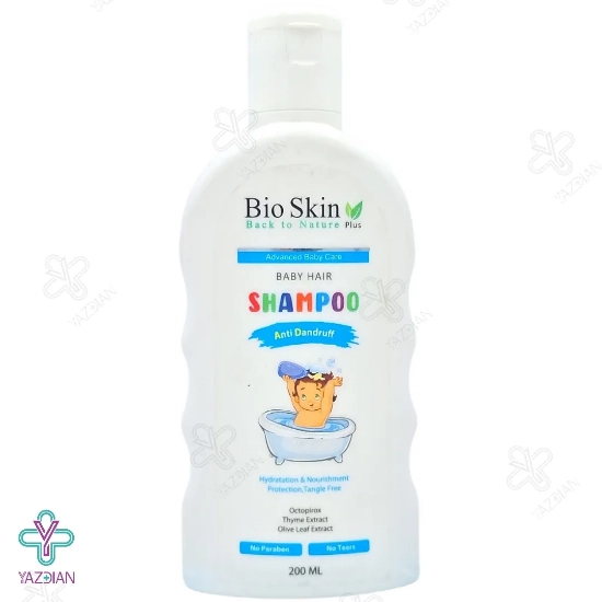 شامپو ضد شوره کودک بایو اسکین پلاس - 200 میلی لیتر