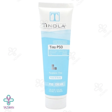 کرم پسوریازیس مرطوب کننده صورت و بدن تینولا - 100 میلی لیتر	