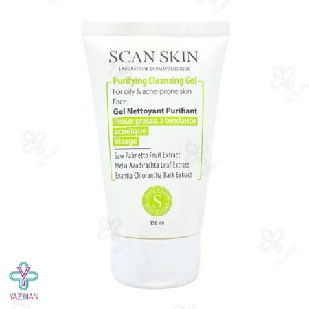 ژل شستشوی صورت پوست چرب اسکن اسکین - 150 میلی لیتر