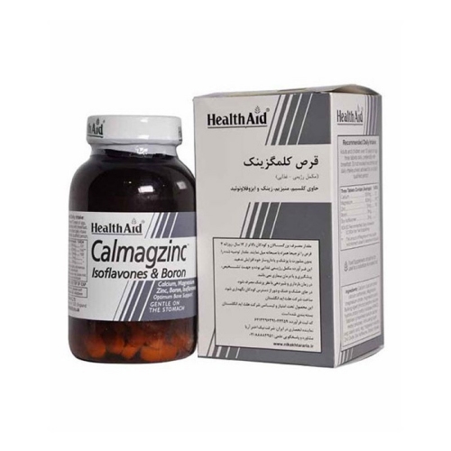 تصویر  قرص کلسیم منیزیم زینک کلمگزینک هلث اید - 60 عددی
