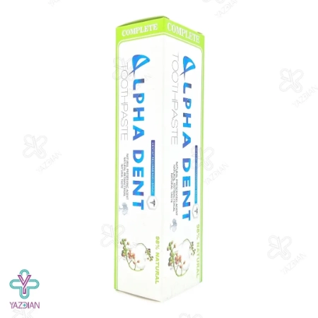 خمیر دندان طبیعی کامل آلفا دنت - 75 میلی لیتر	