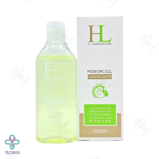 محلول پاک کننده میسلار واتر پوست چرب اچ ال - 200 میلی لیتر	