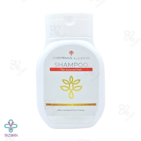 شامپو بدون سولفات درمالوکس مناسب موهای رنگ شده - 300 میلی لیتر	