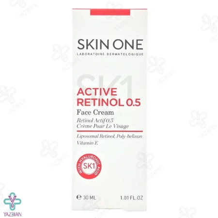 کرم ضد چروک اکتیو رتینول 0.5 اسکین وان - 30 میلی لیتر	