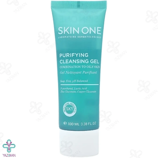 ژل شستشوی صورت مناسب پوست چرب و مختلط اسکین وان - 100 میلی لیتر	