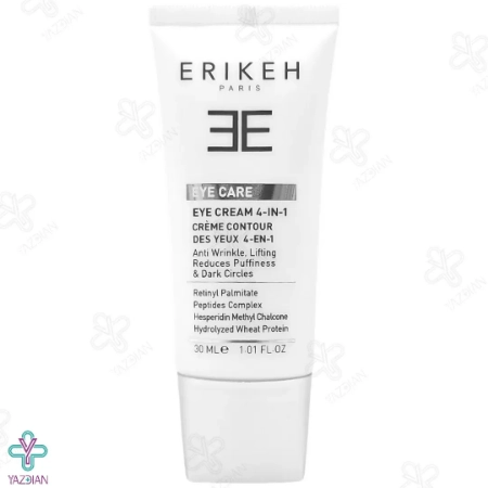 کرم ضد چروک و دور چشم 4 در 1 اریکه - 30 میلی لیتر	