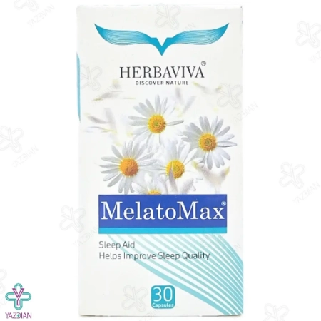کپسول آرام بخش ملاتونین 3 ملاتومکس هرباویوا - 30 عددی	