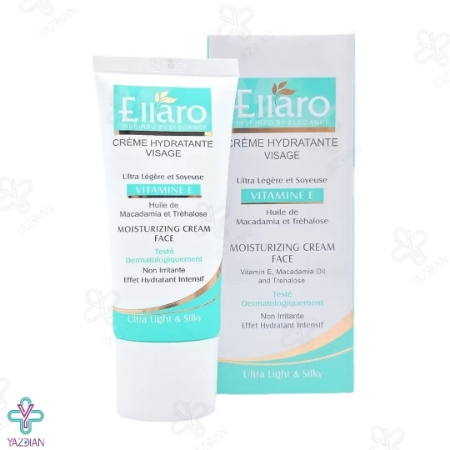 کرم تقویت کننده و آبرسان ویتامین ایی الارو - 50 میلی لیتر	