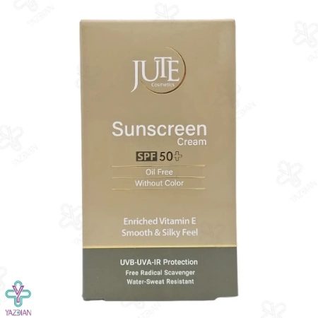 کرم ضد آفتاب فاقد چربی SPF 50 ژوت - بی رنگ	