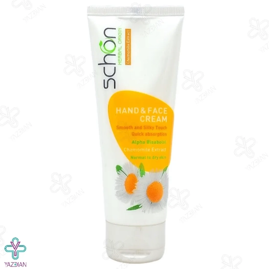 کرم نرم کننده دست و صورت تیوپی بابونه شون - 75 میلی لیتر	