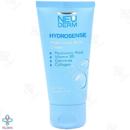 کرم مرطوب کننده هیدروسنس تیوپی نئودرم - 50 میلی لیتر